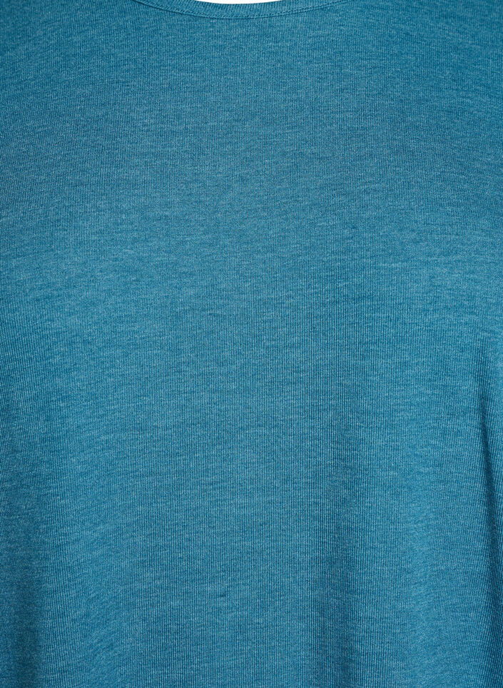 Jersey -pusero 3/4-hihoilla, Sininen, Packshot image number 2