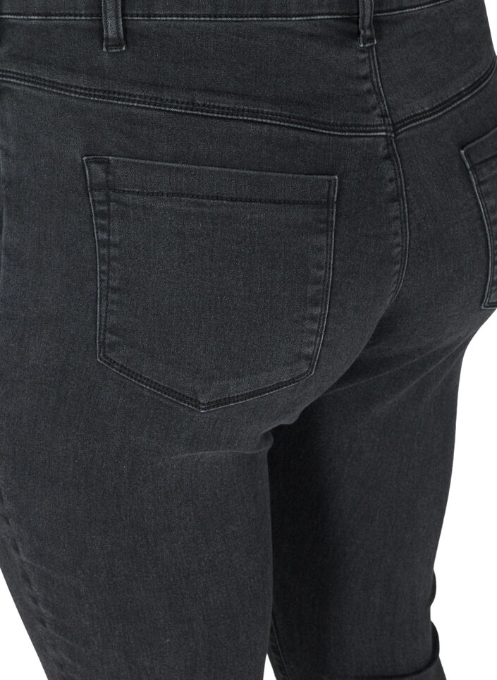 Jegginsit puuvillasekoitteesta, Grey Denim, Packshot image number 3