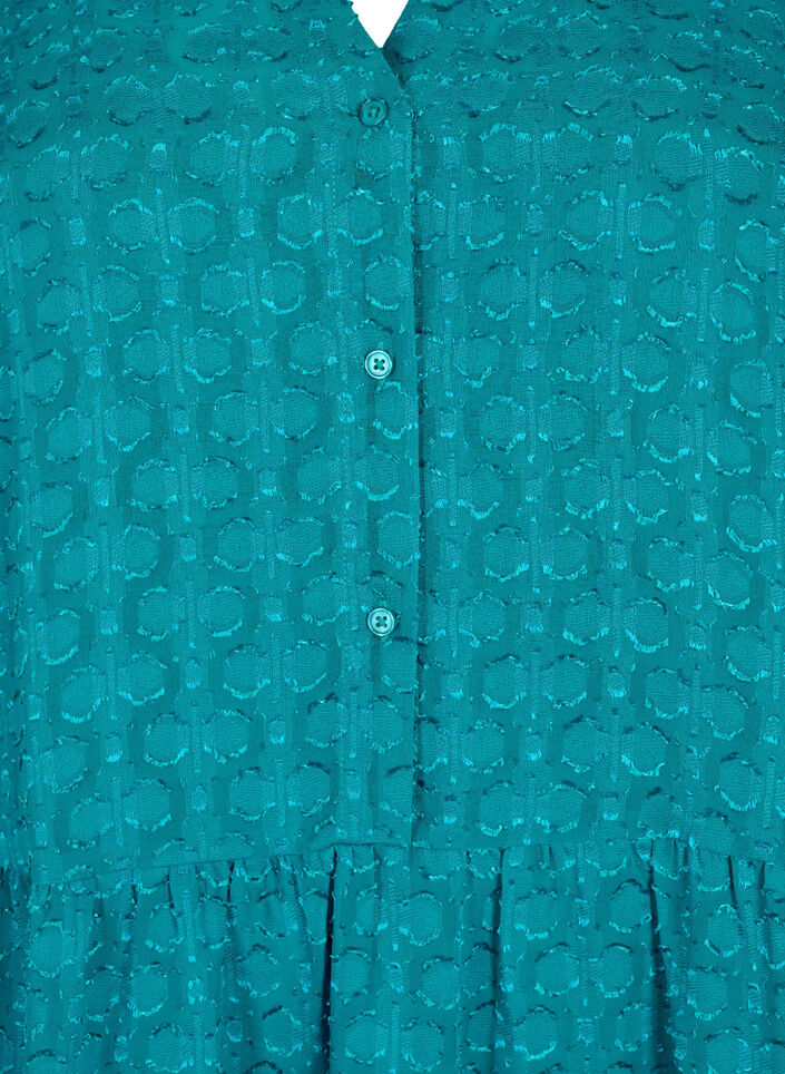 Jakardimekko röyhelökauluksella, Deep Lake, Packshot image number 2