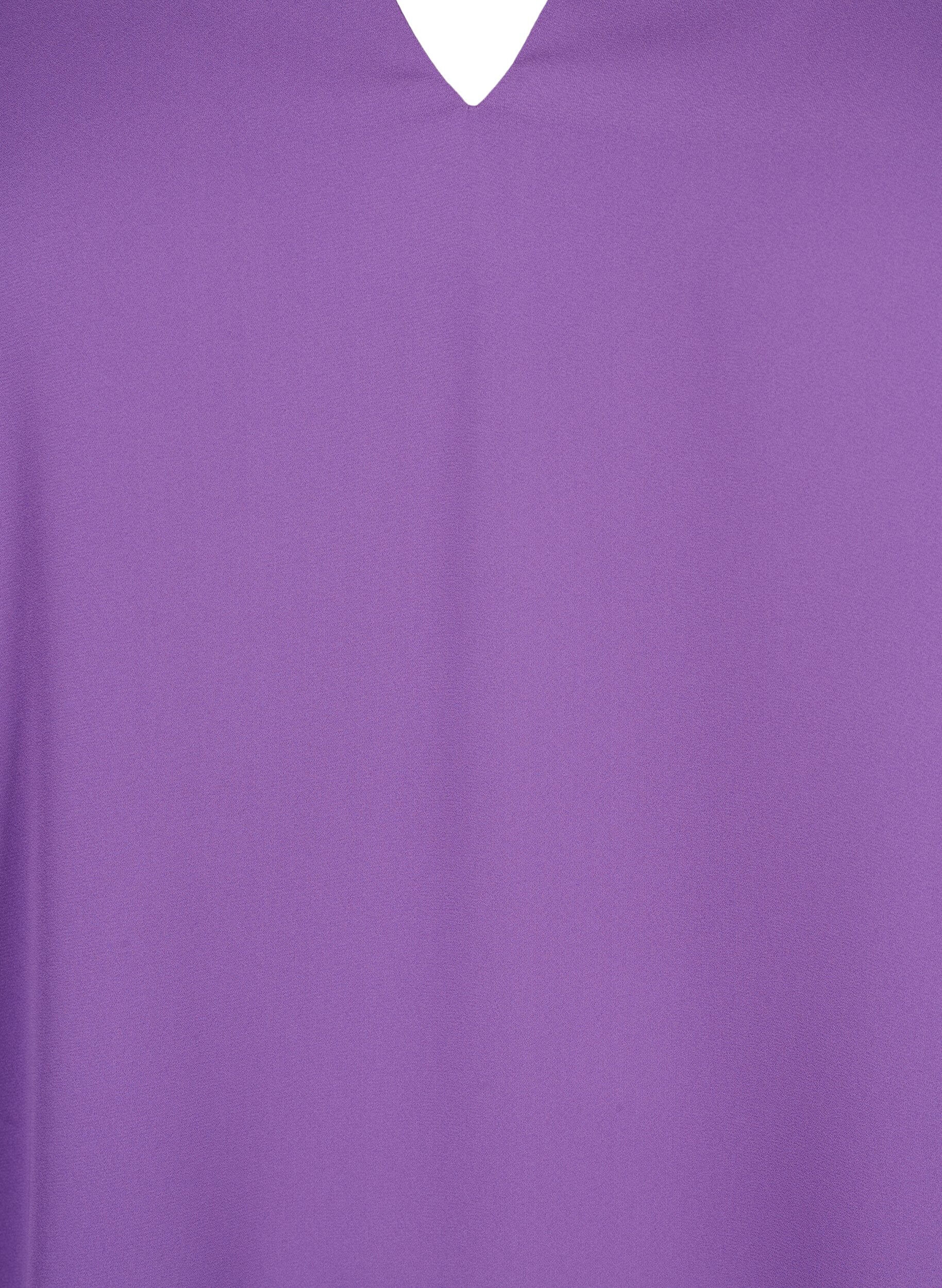 Zizzi Pitk&auml;hihainen pusero, jonka sel&auml;ss&auml; on rypytys, Pansy, Packshot image number 2