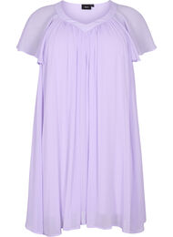 Väljä mekko lyhyillä hihoilla, Purple Heather