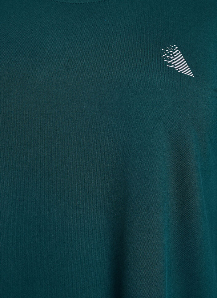 Treeniyl&auml;osa 3/4-hihoilla, Vihre&auml;, Packshot image number 2