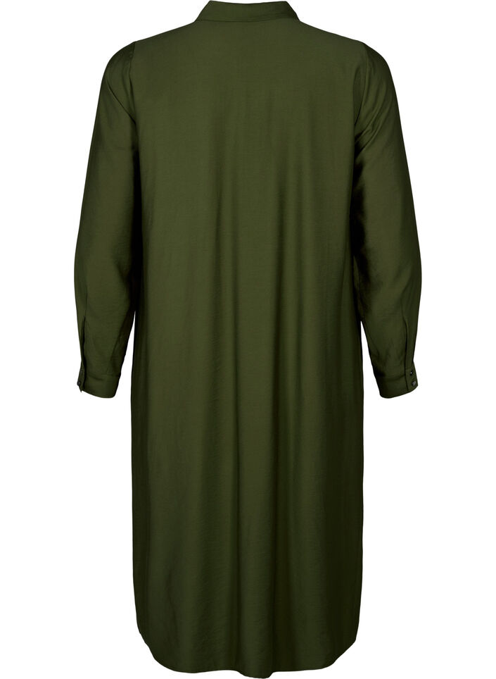 Paitamekko, jossa on taskut, Winter Moss, Packshot image number 1