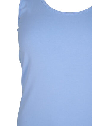 Yksivärinen perus paita puuvillasta, Serenity, Packshot image number 2
