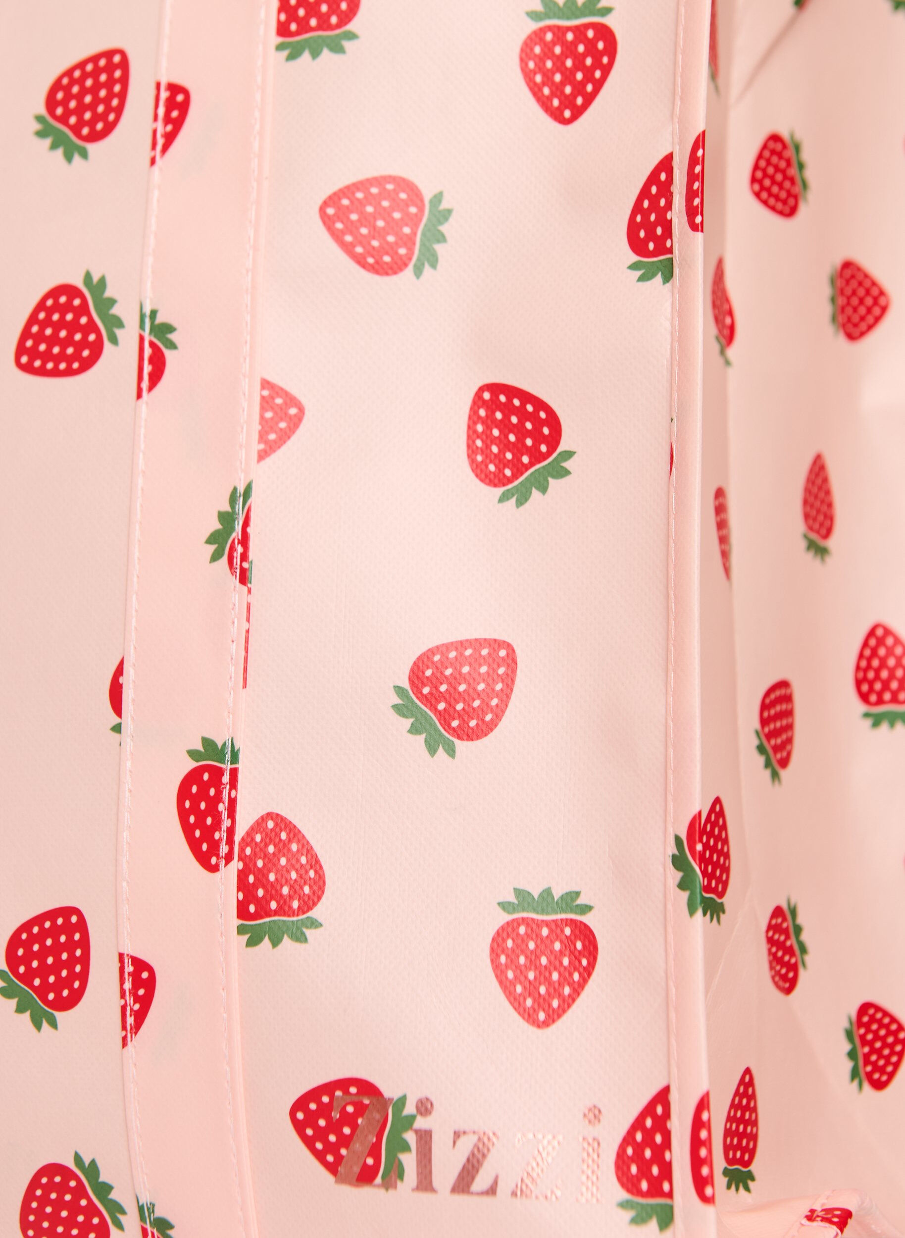 Zizzi Ostoskassi vetoketjulla, Punainen, Packshot image number 2