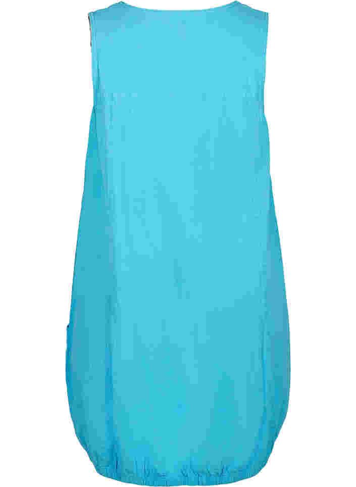 Hihaton mekko puuvillasta, River Blue, Packshot image number 1
