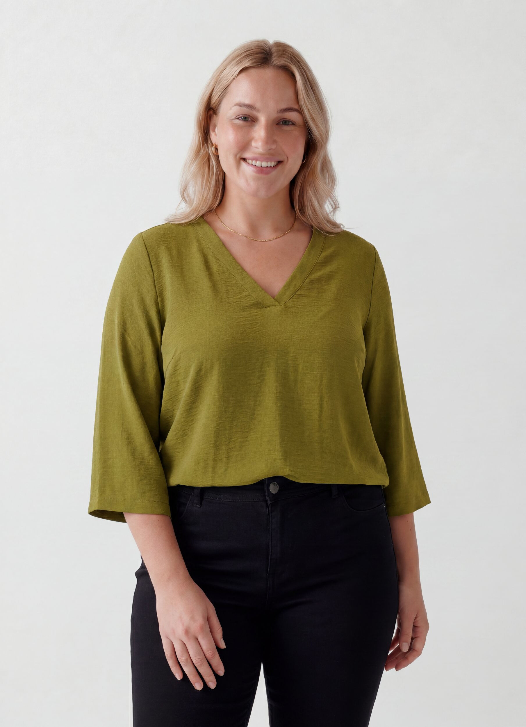 ZizziPusero 3/4-hihoilla, Vihre&auml;, Model image number 0
