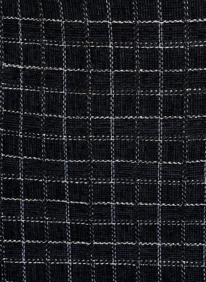 Ruudullinen hame, Musta, Packshot