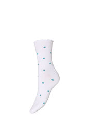 Puuvillasukat kuvioilla, Valkoinen