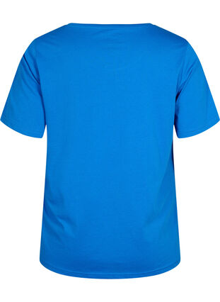 FLASH – kuviollinen t-paita, Strong Blue, Packshot image number 1