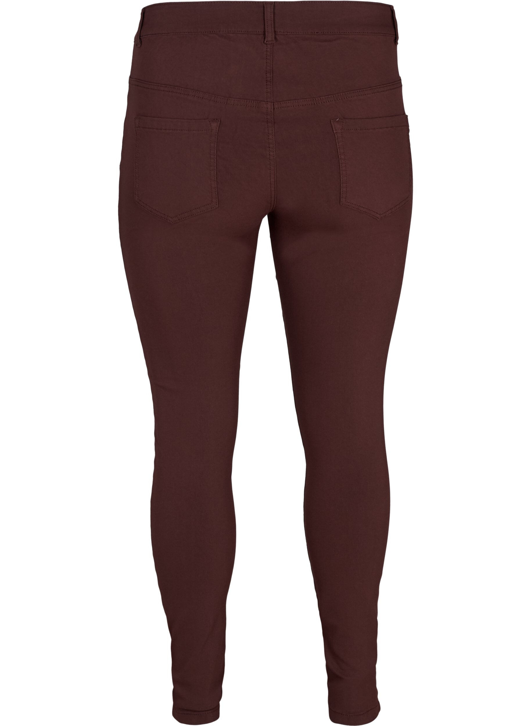 ZizziHousut, Tumma Bordeaux, Packshot image number 1