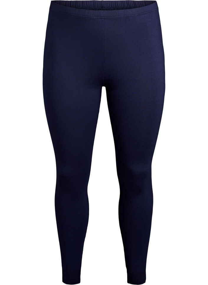 Perusleggingssit viskoosista, Sininen, Packshot image number 0