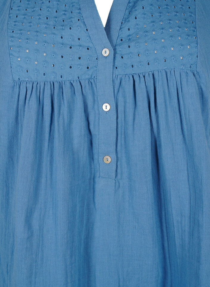 Puuvillatunika Anglaise-kirjonnalla, Riverside, Packshot image number 2