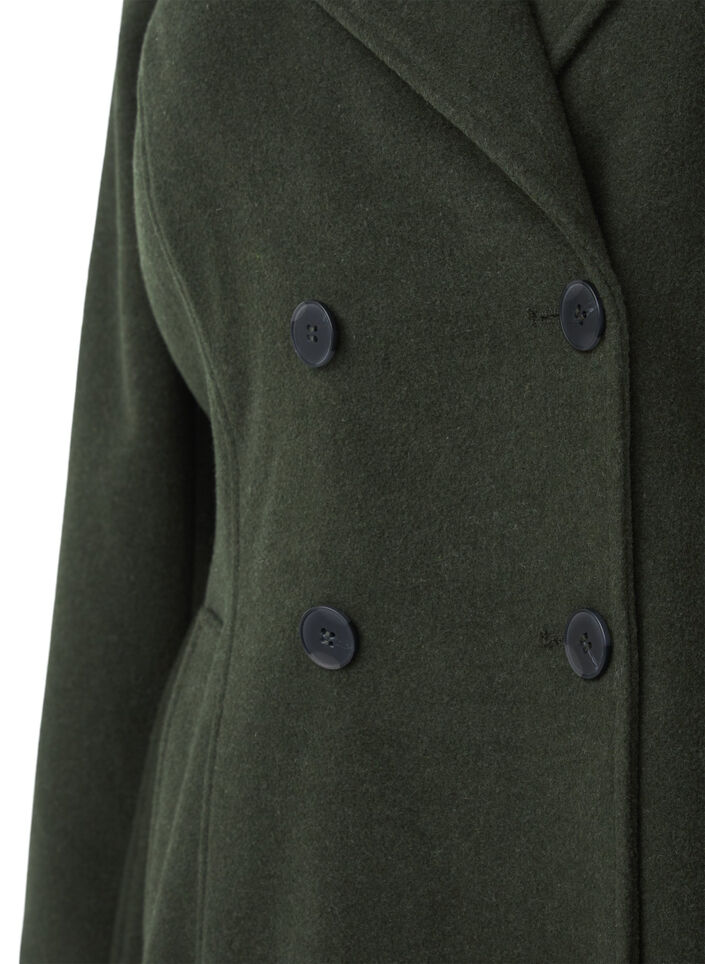 Lyhyt villatakki vyöllä, Forest Night Mel., Packshot image number 2