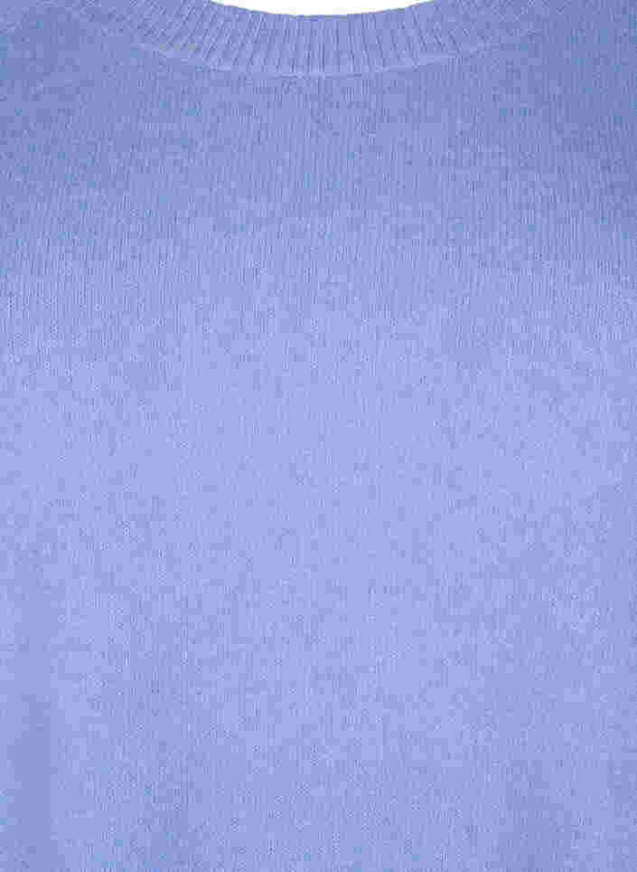 Meleerattu neulepusero nappiyksityiskohdilla, Lavender Lustre, Packshot image number 2