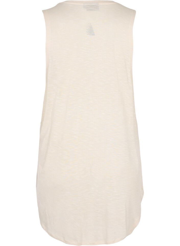 Hihaton treenitoppi viskoosista, Lilac Ash w. BlackP., Packshot image number 1