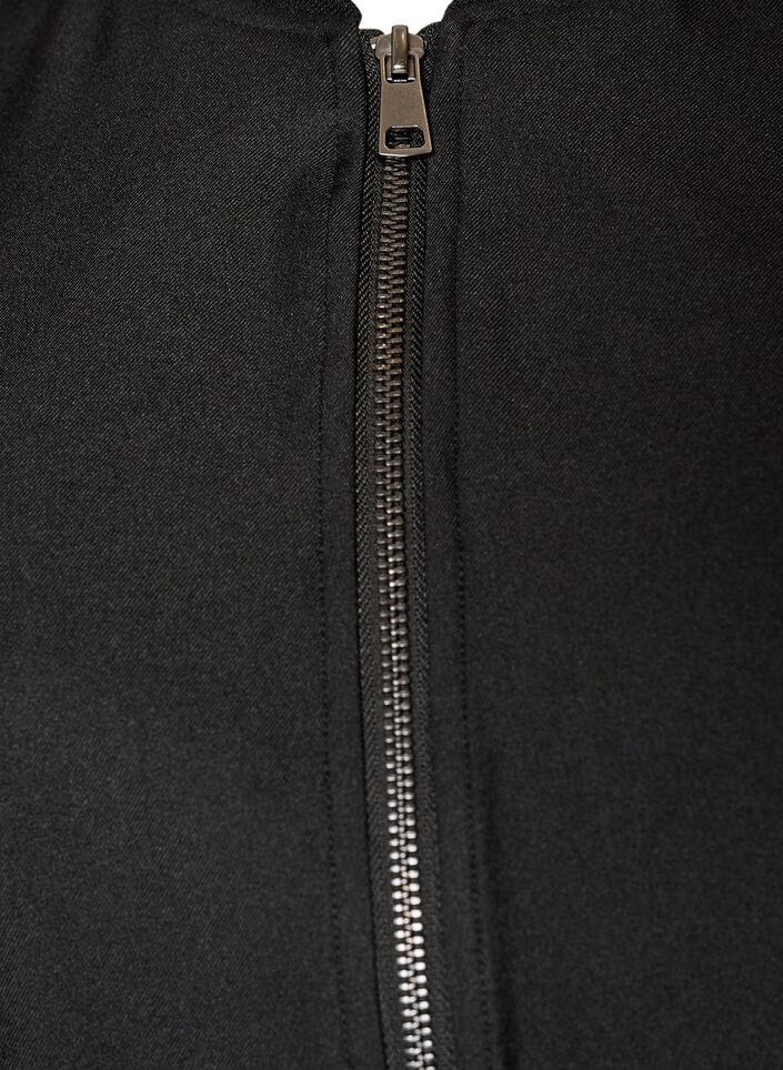 Kevyt takki ballooni-siluetilla, Musta, Packshot image number 2