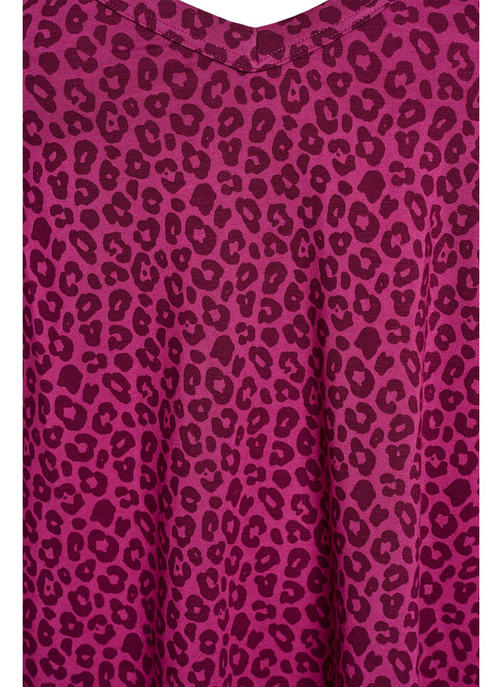 Yötoppi olkaimilla ja V-pääntiellä, Vaaleanpunainen, Packshot image number 2