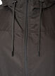 Kevyt hupullinen parka, Musta, Packshot image number 2