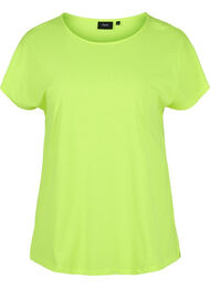 Neonvärinen t-paita puuvillasta, Neon Lime