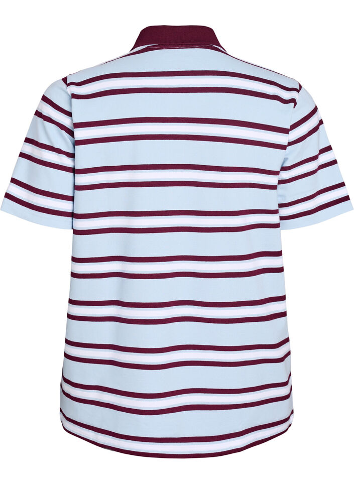 Lyhythihainen poolopaita, Sininen, Packshot image number 1