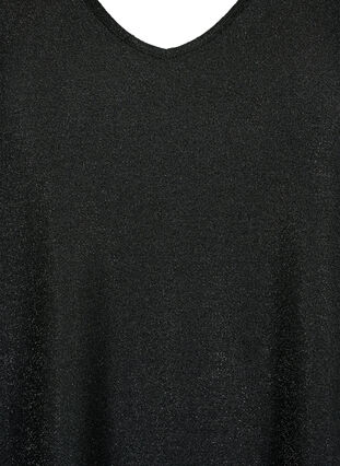 Glitteripusero 3/4-hihat, Black Black, Packshot image number 2