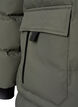 Toppatakki hupulla ja taskuilla, Vihre&auml;, Packshot image number 3