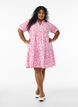 Lyhyt A-linjainen mekko, Violetti, Model image number 1
