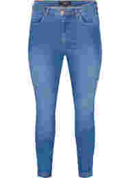 Erityisen korkeavyötäröiset Bea farkut super slim fit -mallissa, Light blue