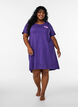 Lyhythihainen y&ouml;paita luomupuuvillaa, Violetti, Model image number 1