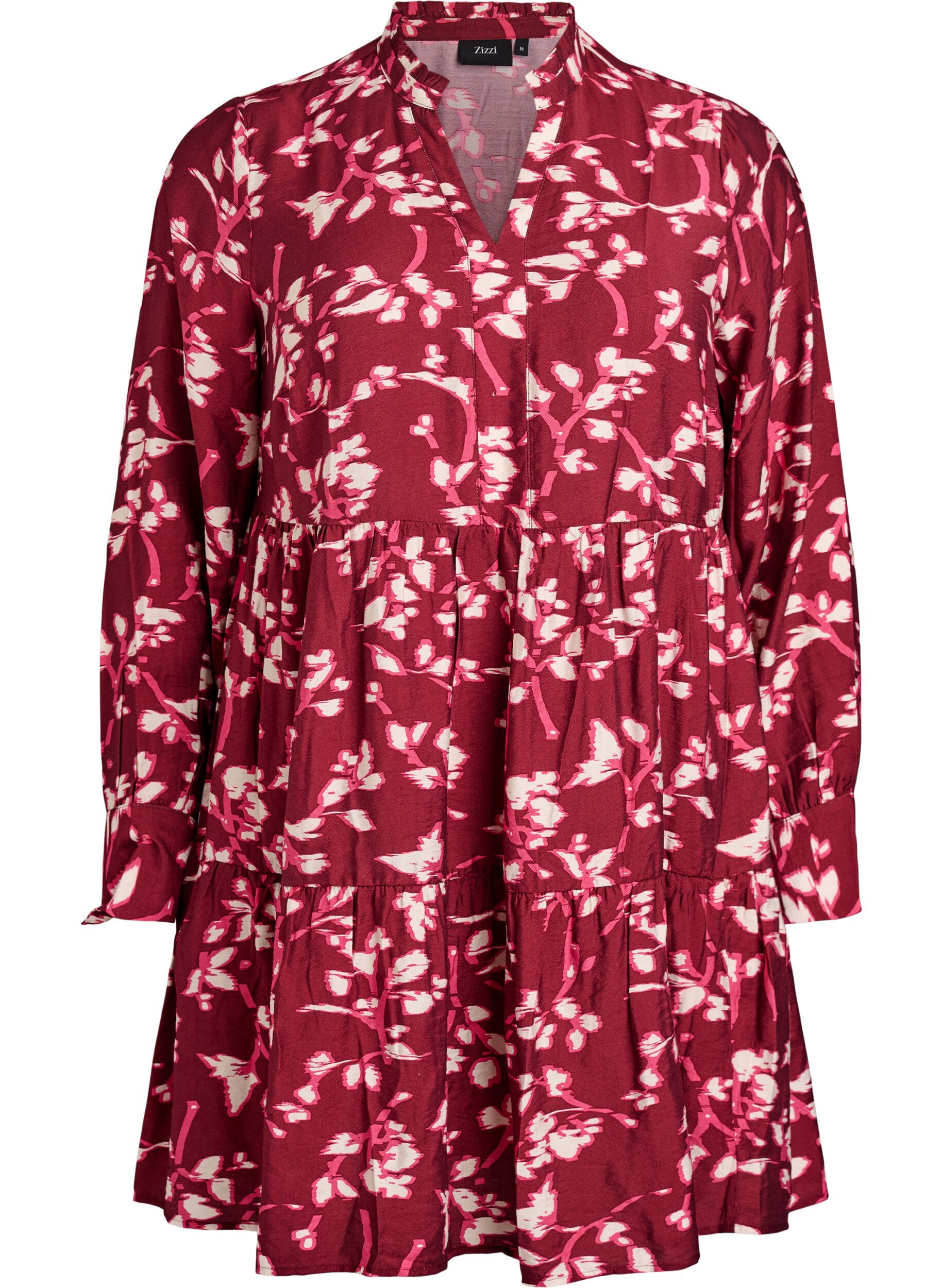 A-linjainen mekko r&ouml;yhel&ouml;kauluksella