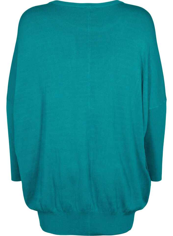 Neuletunika viskoosisekoitteesta, Deep Lake, Packshot image number 1