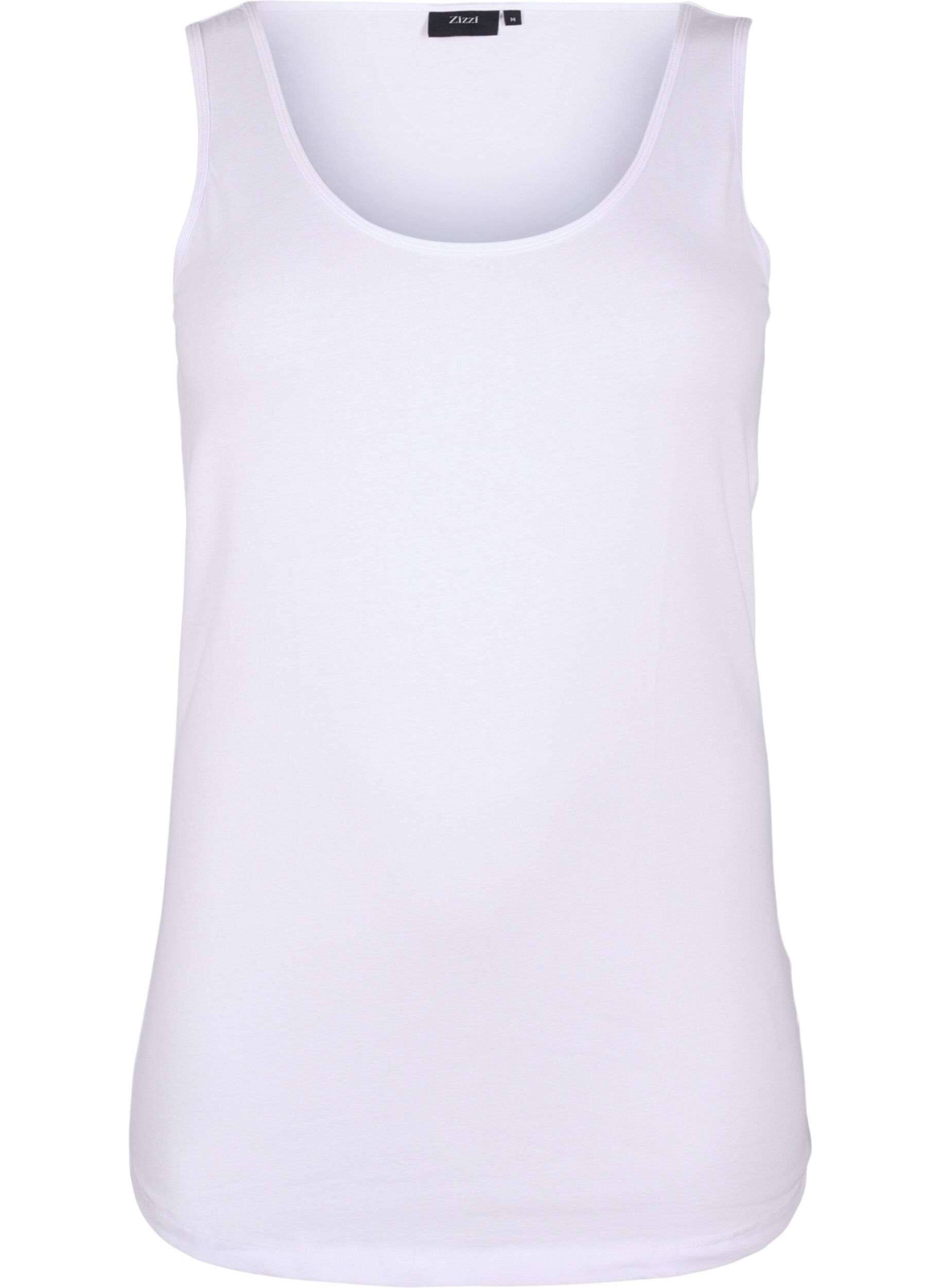 Yksiv&auml;rinen perustoppi puuvillasta