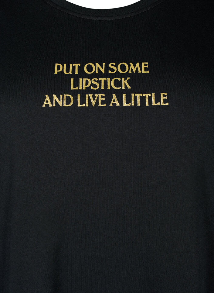 FLASH – kuviollinen t-paita, Black Lips, Packshot image number 2