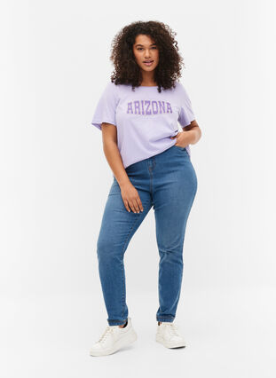 Puuvillainen t-paita printillä, Lavender ARIZONA, Model image number 2
