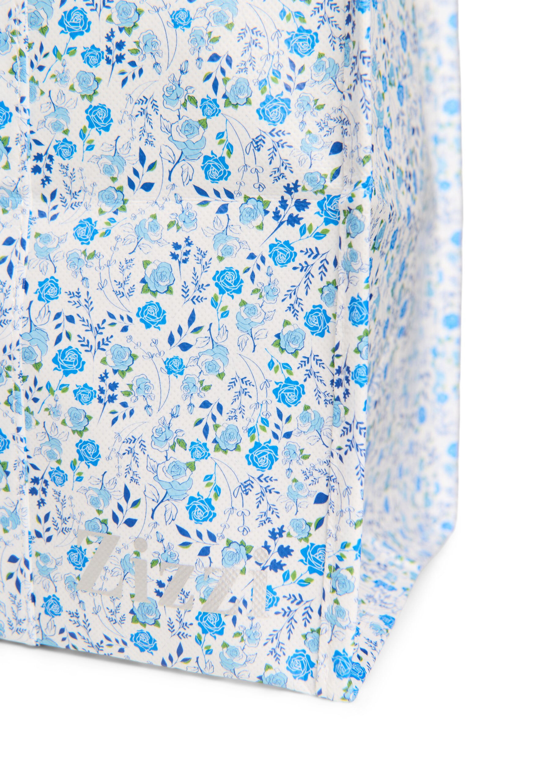 ZizziOstoskassi vetoketjulla, Sininen, Packshot image number 2