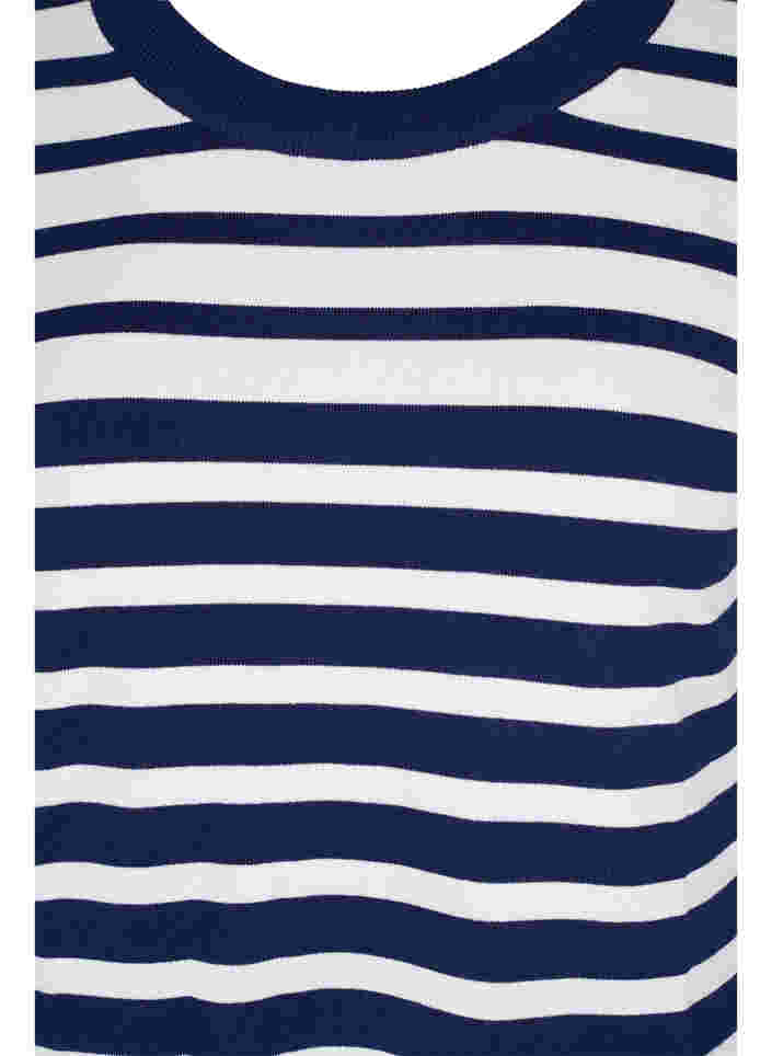 Raidallinen neulemekko pitkillä hihoilla , Peacoat W. Stripes, Packshot image number 2