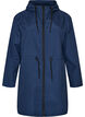 Kevyt hupullinen parka, Sininen, Packshot image number 0