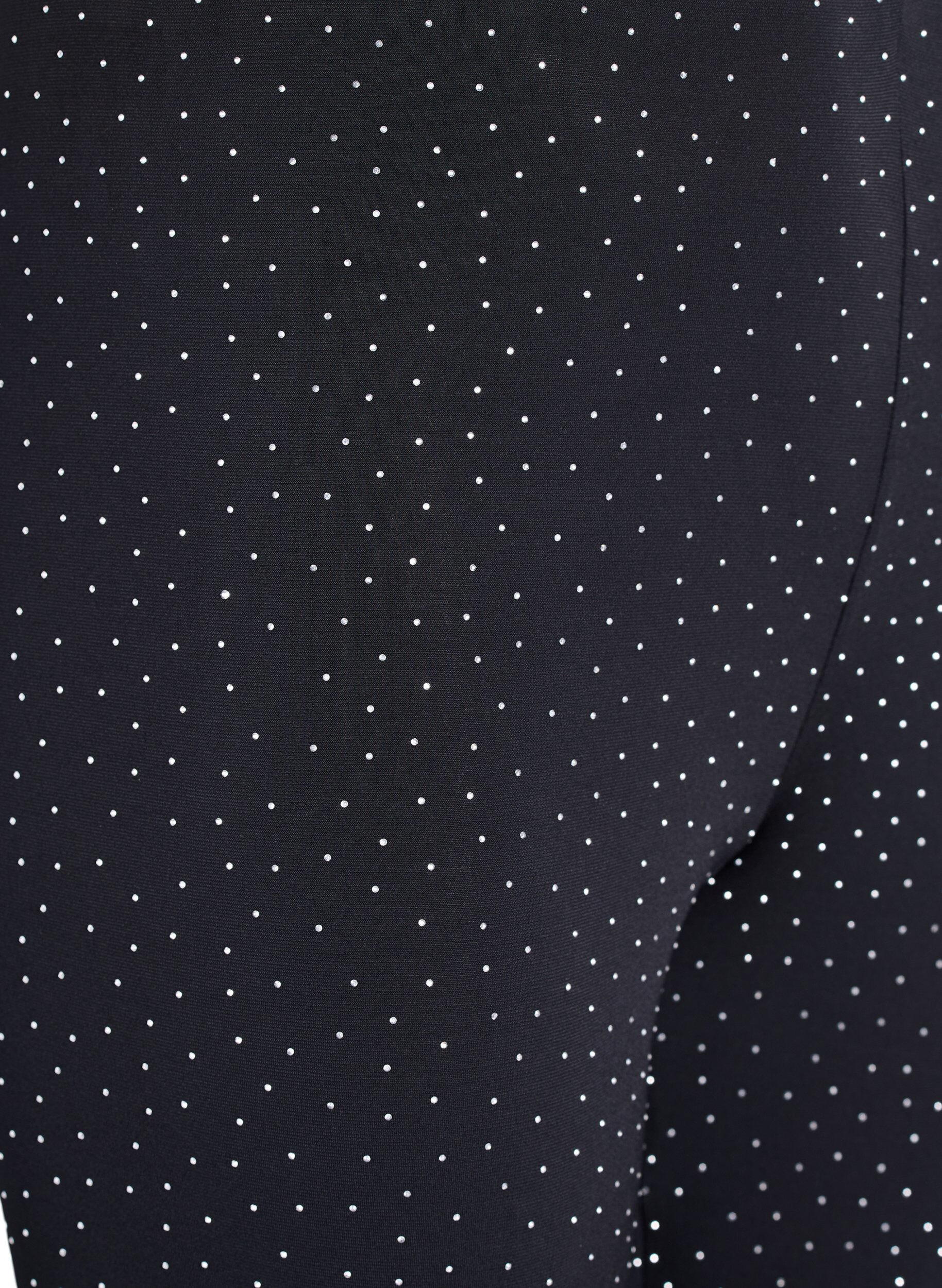 Zizzi Leggingsit strasseilla, Musta, Packshot image number 2