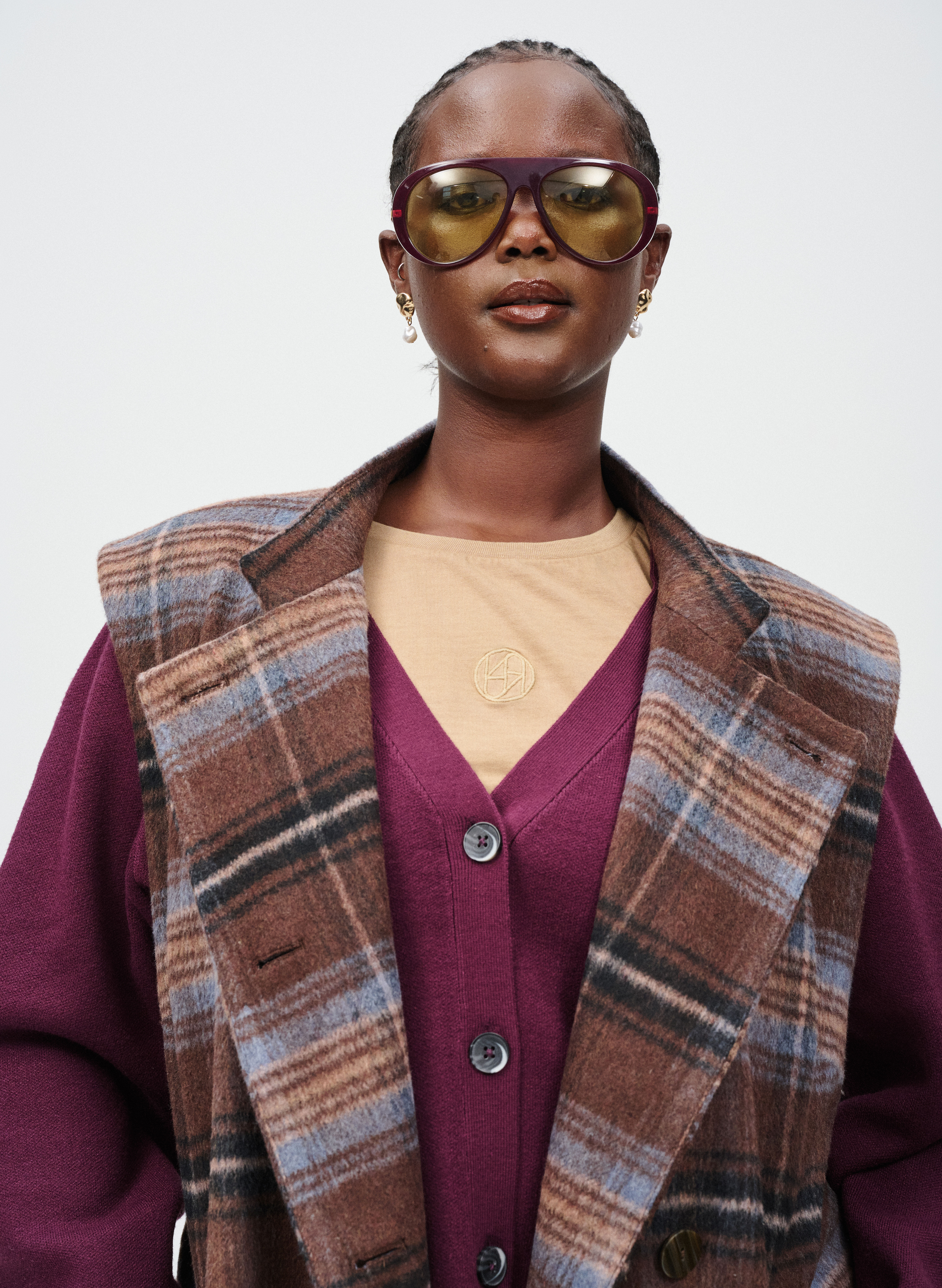 Zizzi Ruudullinen liivi, , Model