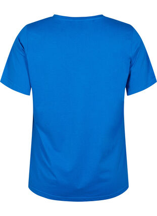FLASH - T-paita pyöreällä pääntiellä, Strong Blue, Packshot image number 1