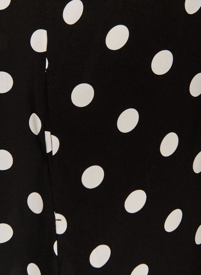 V&auml;lj&auml; pitk&auml; paita viskoosista, Vanilja, Packshot image number 3