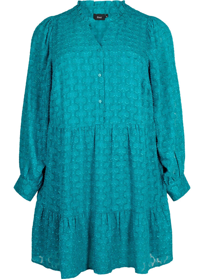 Jakardimekko röyhelökauluksella, Deep Lake, Packshot image number 0