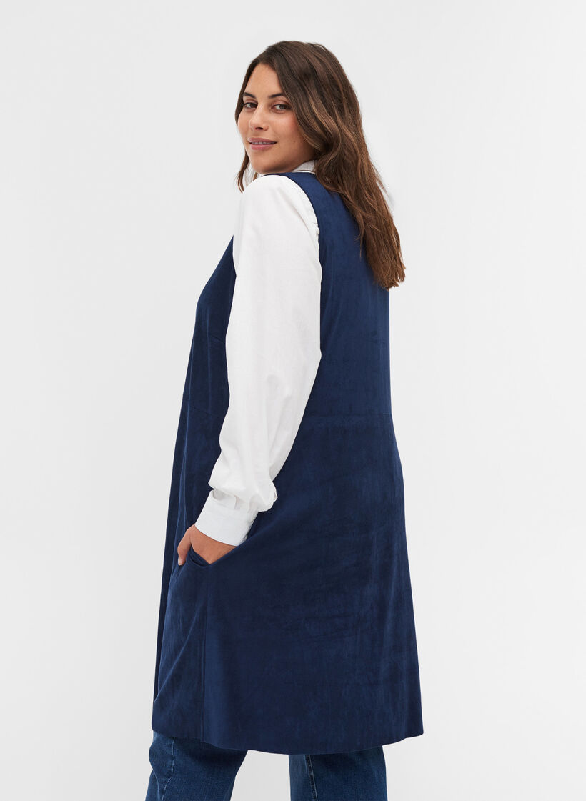 Hihaton mekko a-mallissa, Dark Blue, Model image number 1
