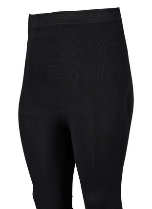 Shapewear-leggingsit korkealla vyötäröllä, Black, Packshot image number 3