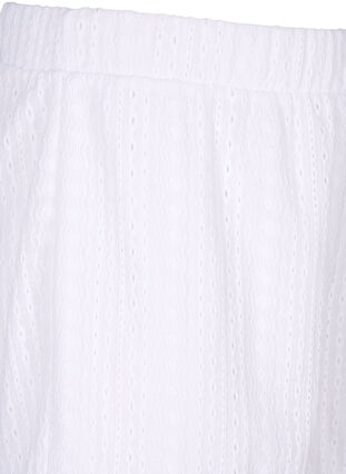 Kuviolliset shortsit, Bright White, Packshot image number 2