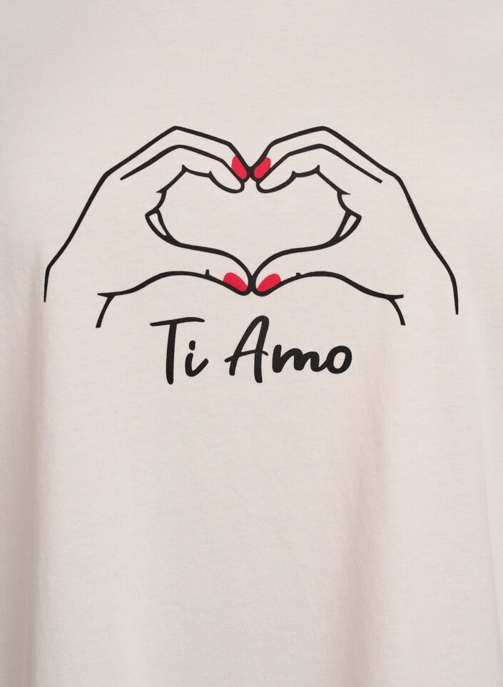 FLASH - T-paita printill&auml;, Valkoinen, Packshot image number 2