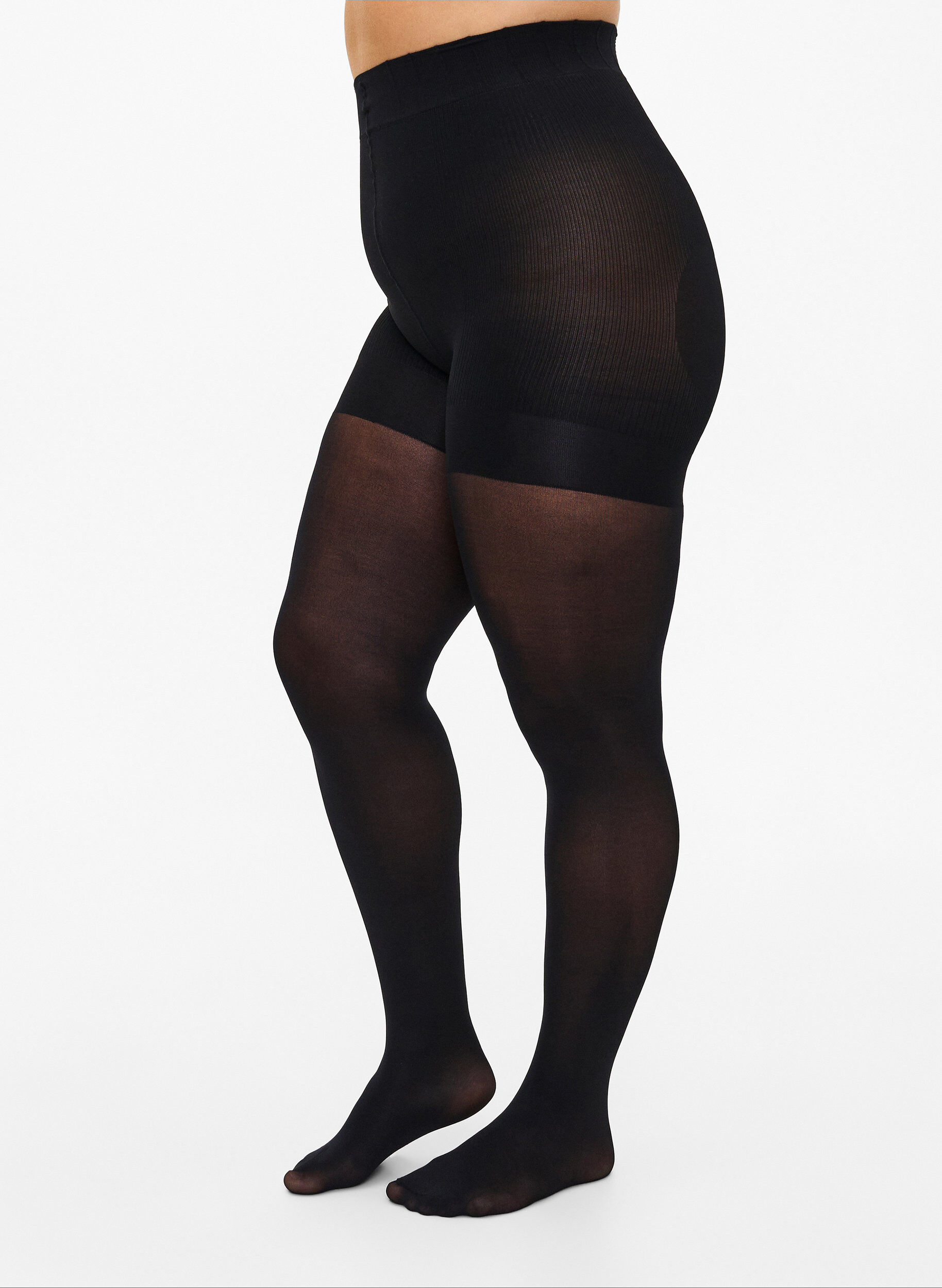 Sukkahousut 40 denieri&auml; push up -efektill&auml;, Musta, Model
