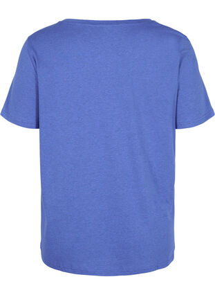 Puuvillainen t-paita painatuksella, Dazzling Blue Califo, Packshot image number 1