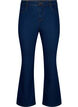 Korkeavy&ouml;t&auml;r&ouml;iset bootcut-farkut, Sininen, Packshot image number 0